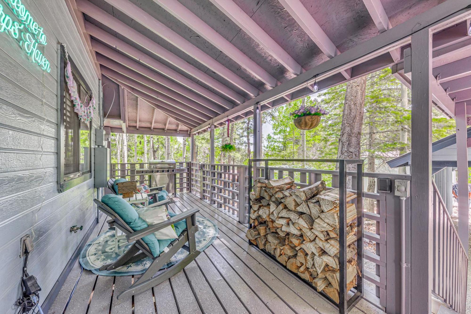 Quaint Cloudcroft Cabin With Stunning Forest Views! المظهر الخارجي الصورة